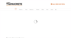 Desktop Screenshot of nucrete.co.uk